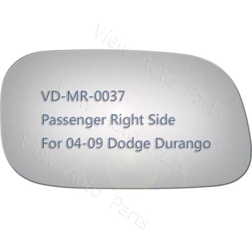 Mirror Glass+Adhesive for 2004-2009 Dodge Durango Passenger Right Side