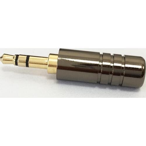 2pcs 3.5mm male plug dual channel solding earphone audio cable