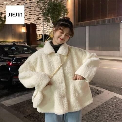 2020 Winter Thicken Warm Teddy Fur Jacket Coat Women Casual Overcoat Fluffy Cozy Loose Outerwear Female Warm Soft Fur Jacket