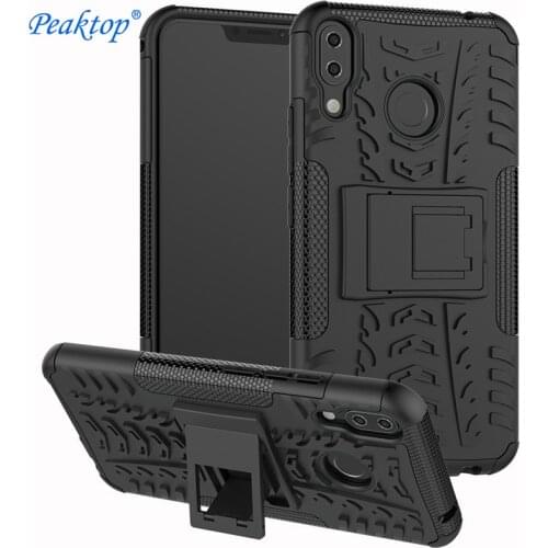 Peaktop ZE620KL Hybrid TPU Armor Silicone Rubber Hard Case for Asus ZenFone 5z ZS620KL/Zenfone 5 2018 ZE620KL ASUS_X00QD Cover