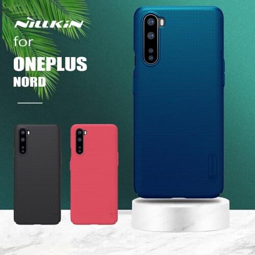 For Oneplus Nord Case Nillkin Super Frosted Shield One Plus Nord Hard PC Ultra-Thin Matte Back Cover for OnePlus Nord Phone Case