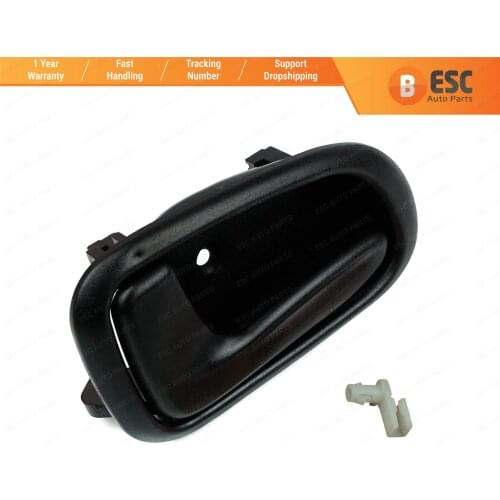 EDP1085-1 Inner Interior Door Opener Handle Black Front Rear Left 69206-12120/30 for Toyota Corolla MK8 AE110 AE111 1995-2002