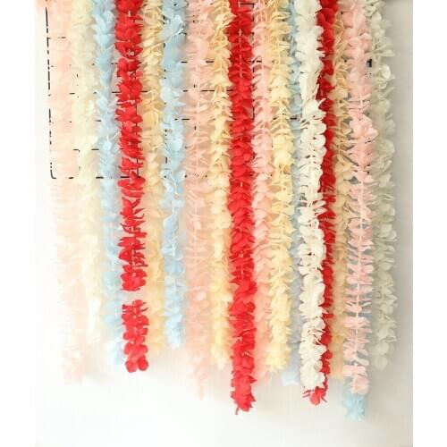 1PC 100CM Artificial Cattleya vine silk flowers for party Wedding ceiling decor fake garland wreath ivy diy decoration