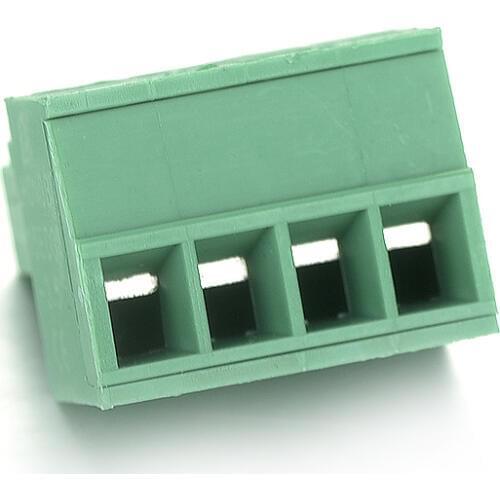 New Hot 5Pcs 4 Pins 3.5mm Pitch Plug-in PCB Male Terminal Block Connector 28-16AWG Wire range Professional Connector Tool