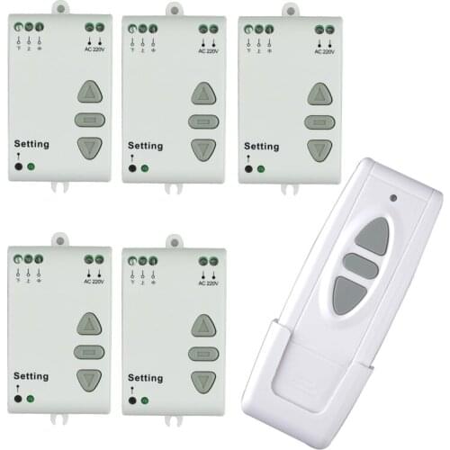 New Digital Projection Screen Controller Electrical Curtain Motor Wireless Remote Control Switch Receiver With Manual Function