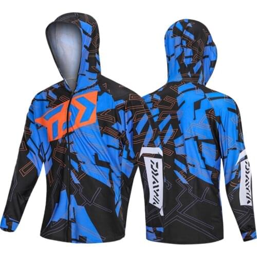 DAIWA Fishing Clothing Quick-Drying Coat Men UV Protection Waterproof Outdoor Fishing Shirt For Hiking Cycling Fishing Clothes