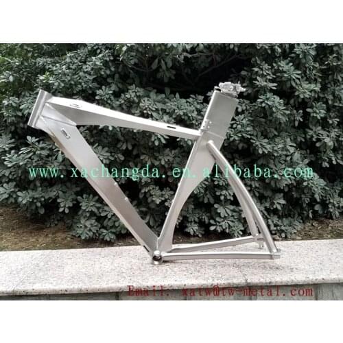 Titanium TT bicycle frame 700C titanium titanium Triathlon bike frame