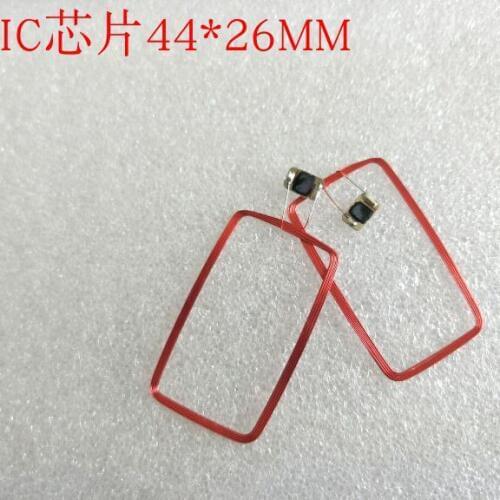 RFID tags 13.56MHz HF COB and antenna IC welding coil domestic Fudan F08 chip 44*26*0.37mm ISO14443A