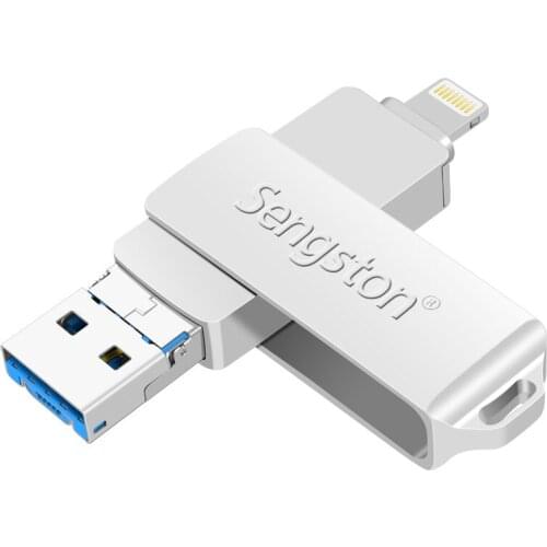 Sengston USB stick multifunctional OTG Usb Flash Drive for Iphone and Android phone double Application 32Gb pen drive pendrive
