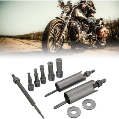 1 Set Auto Motocycle Gear Inner Bearing Puller Tool Remover Kit From 9mm to 23mm Diameter Car Accessories