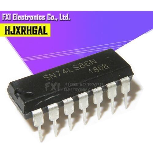 10PCS HD74LS86P HD74LS86 DIP14 DIP SN74LS86N 74LS8 new original