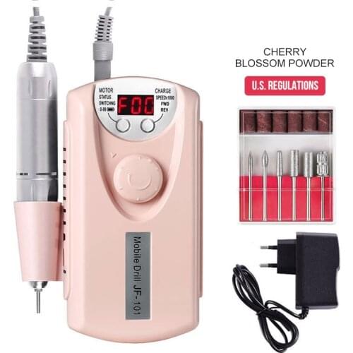 30000RPM Nail Drill Machine For Manicure Rechargeable Nail Gel Polisher Nail File Apparatus For Manicure Electric Nail Drill