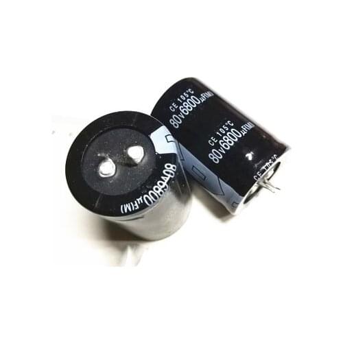 80V6800UF aluminum electrolytic capacitor 6800UF 80V 35*50MM