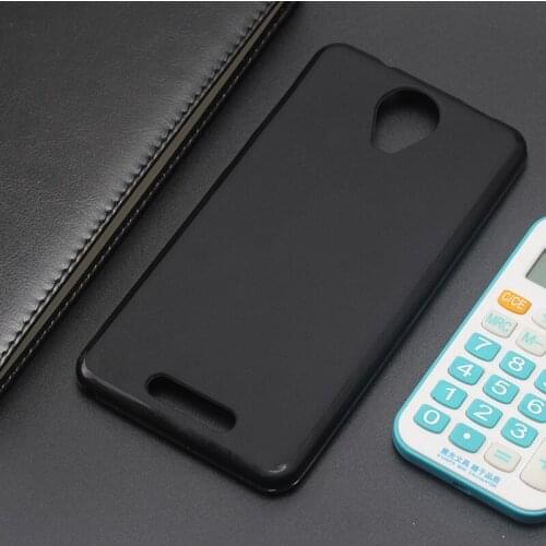 AMMYKI BQ-6050 CASE Non-slip gorgeous odorless soft Black silicone BQ 6050 phone cover 6.0'For BQ BQS-6050 case