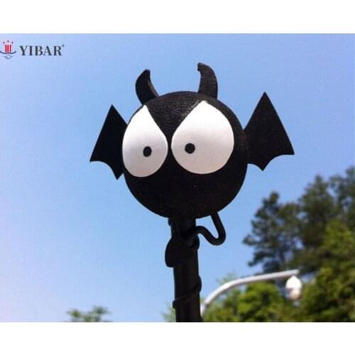 Antenna Balls Lovely Black Big Eyes BAT Decorative Car Antenna Topper Balls
