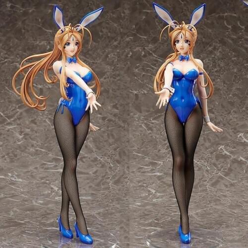 FREEing B-STYLE Oh my Goddess! Belldandy BUNNY GIRL PVC Action Figure Toy 1/4 Anime Sexy Girl Adult Collection Model Doll Gifts