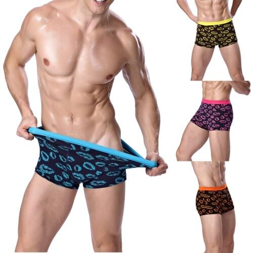 Мужские трусы с принтом KLV China At AliExpress