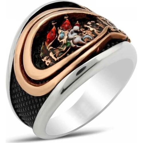 Conquest 1543 Model Men 'S Silver Ring