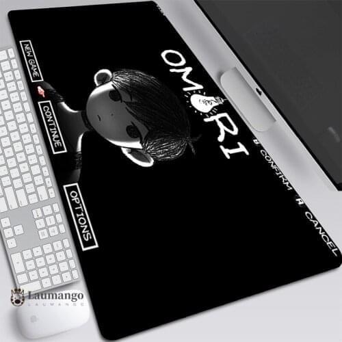 Mouse Pad Gamer Anime Omori Gamer Keyboard Gaming Mats for Pc Desk Protector Computer Mat Table Pads Cute Mausepad Deskmat