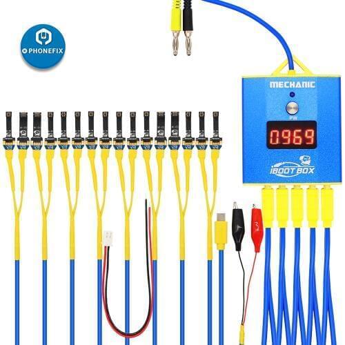 Mechanic iBoot Box Power Boot Kit for iPhone Android Motherboard DC Power Supply Mobile Phone Battery Boot Repair Line