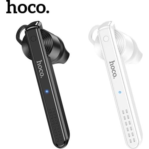 Hoco Business Style Bluetooth 5.1 Earphone Single Handsfree Wireless Bluetooth Headset Concise Wireless Earbuds With Microphone
