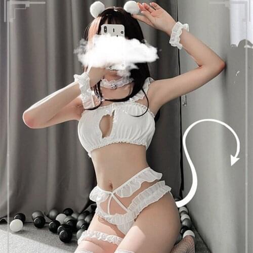 Floral Embroidery Underwear Women Lace Bra and Panty Sets Female Halter Sexy Lingerie Push Up Bra Set Sexy Lace Lingere Set