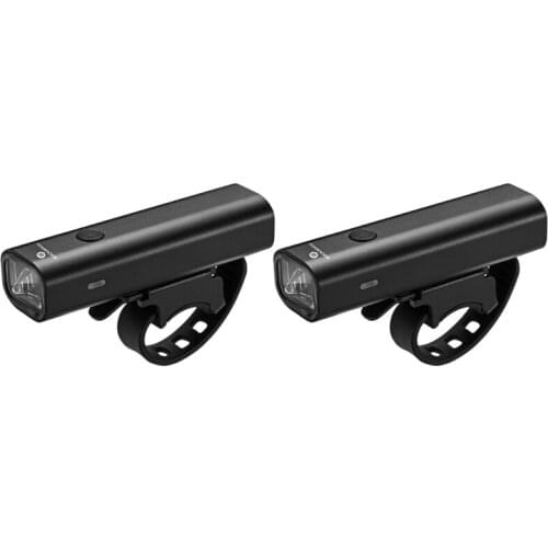 ROCKBROS Bike Light Rainproof USB Rechargeable LED MTB Front Lamp Headlight Aluminum Ultralight Flashlight Bicycle Light