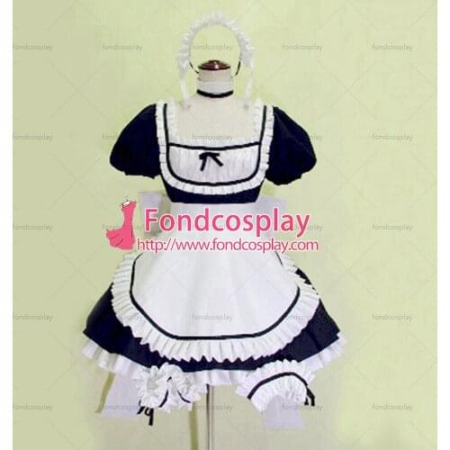 Sissy Maid Chobits-chii cotton Dress Cosplay Costume Tailor-made[G003]