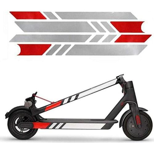 Reflective Styling Stickers For Xiaomi Mijia M365 Electric Scooter Skateboard kick scooter electric elektro scoote Accessories