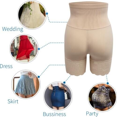 High Waist Shapewear Waist Trainer Tummy Control Reducing Panties Body Shaper Butt Lifter Shaping Modeling Girdles Slim Shorts