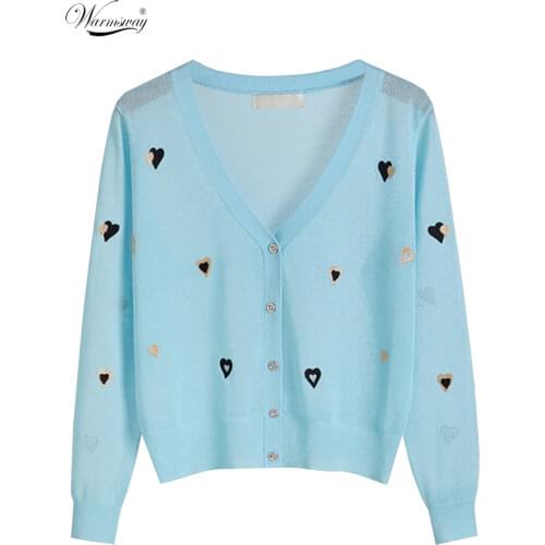 Summer Autumn Women Korean Fashion Sexy Open Front Button Up Knitting Cardigan Crop Top Short Sweaters B-119