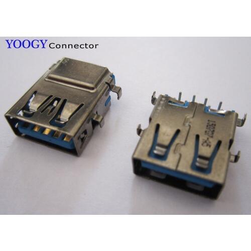 Female USB3.0 Connector fit for DELL 17-3737 17R-5737 Latitude E6230 Gateway NV570 Z5WTC series laptop motherboard usb socket