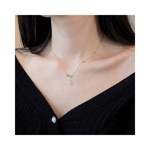 Star Pendant Design Necklace Women Korean Version Of The Clavicle Chain Simple Personality Temperament Girl Necklace