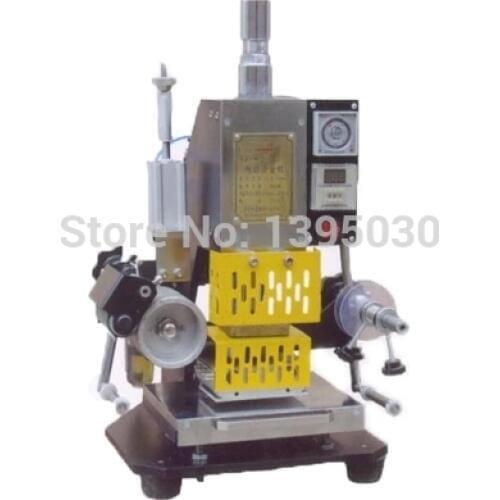 1 Set Pneumatic hot foil stamping foil stamper printer leather debossing machine 110*80mm 110V/220V