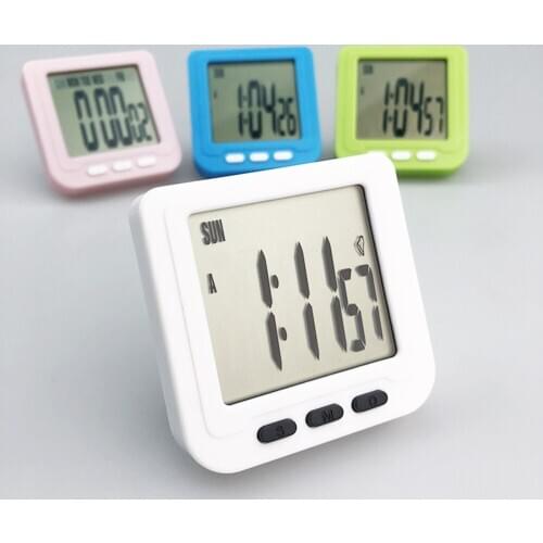 Kitchen Timer Big Digits Loud Alarm Multifunction Kitchen Timer Digital Alarm Clock Home Cooking Baking Food Tools