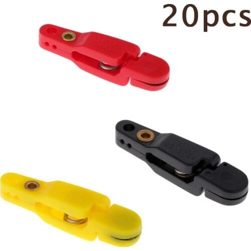 20Pcs Padded Heavy Tension Snap Release Clip Outrigger Downrigger Release Clips for Weight, Planer Board, Kite Offshore