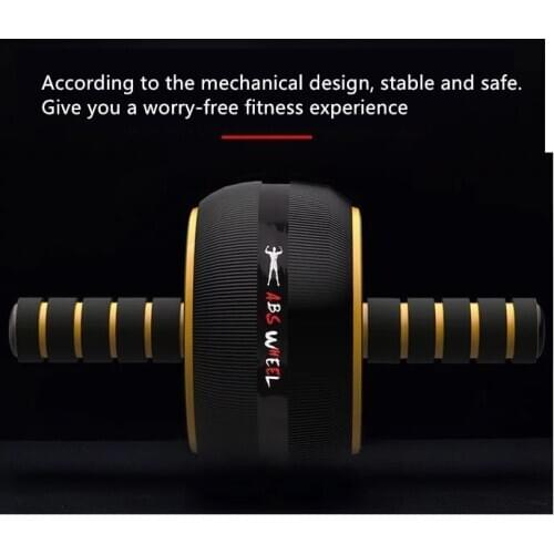 A070 Ab Roller Wheel Workout Abs Training Home Fitness Equipment Abs Roller big Wheel Abdominal Muscle Trainer For Fitness