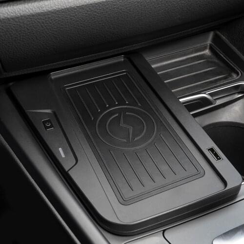 10w car QI wireless charger phone charger charging plate phone holder for BMW 3 4 Series F30 F31 F32 F33 F34 F35 F36 2014-2018