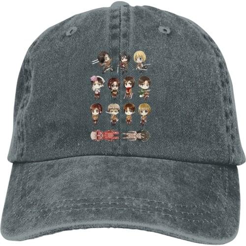 Pack - The Baseball Cap Peaked capt Sport Unisex Outdoor Custom Attack on Titan Japanese Aniime Hats