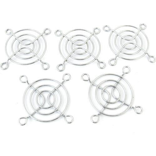 CAA-5 pcs 4cm Diameter Axial DC Fan Grill Metal PC Finger Guard Protector