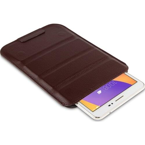 Case Cowhide Sleeve For Samsung Galaxy Tab A S2 8.0 T710/5/3/9 T350/1/5 8" inch Tablet PC Protective Cover Genuine Leather Cases