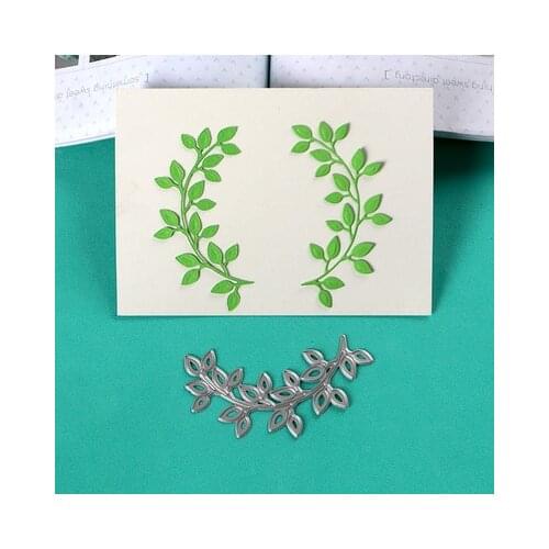 DF Annular leaves DIY Scrapbooking/photo album Decorative Embossing DIY Paper Cards