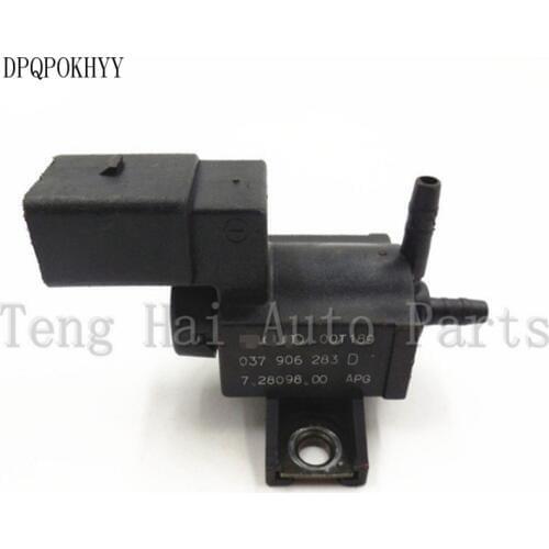 DPQPOKHYY For Volkswagen Audi turbocharger boost solenoid valve 037906283D,037 906 283 D,7.28098.00,72809800