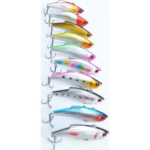 1 Piece Sale New Arrival Vibration VIB Lure Hard Bait Swimbait 9cm/28g Artificial Lures 10 Colors