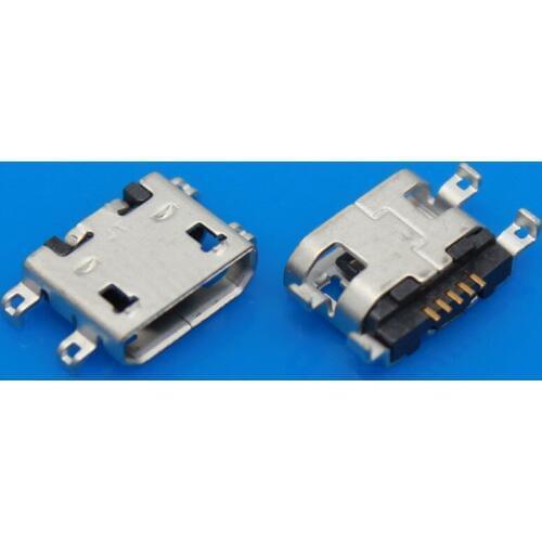 JCD 1PCS/LOT Sink plate 5P Micro USB Jack for Lenovo S720 A298T S890 S880 P700 A710E LePad
