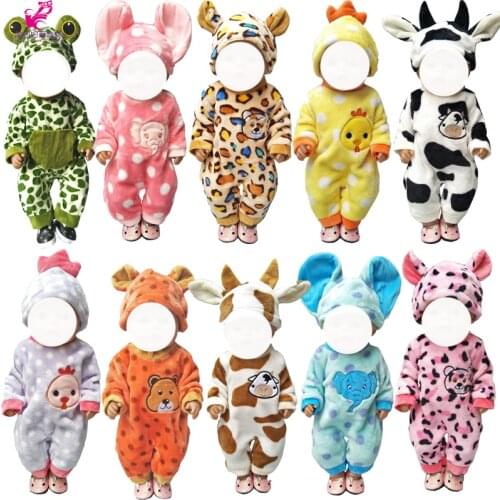 Doll Clothes for 43cm Baby Doll Jacket for 18 Inch Girl Doll Coat Toys Wear Children Best Gift Dropshipping