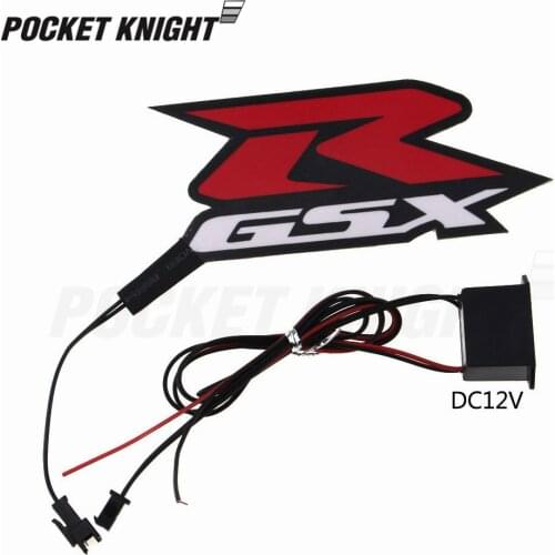 For SUZUKI GSX-R GSXR 600/750/1000 K3 K4 K5 K6 K7 K8 K9 600CC-1000CC Motorcycle Light LED DIY Reflective EL Cold Light Sticker
