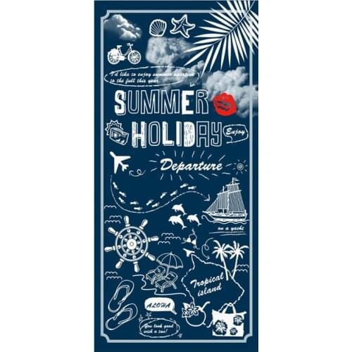Cartoon Super Absorbent Beach Towel Microfiber Magic Soft Cotton Velvet Eco-friendly Cloth Camping Camping Hiking Swimming