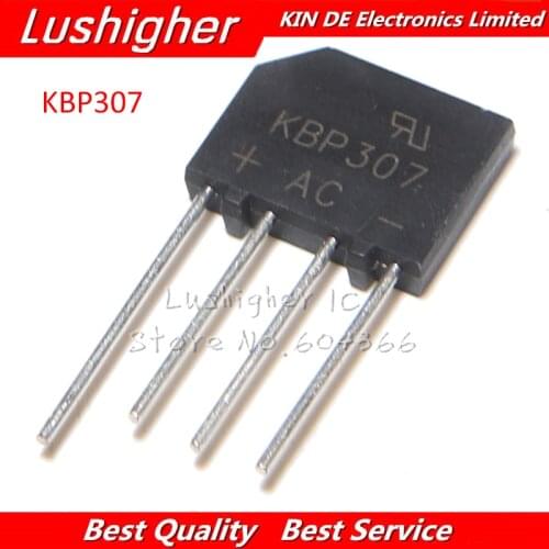 20pcs KBP307 KBP 307 Bridge Rectifier 3A 700V New Original