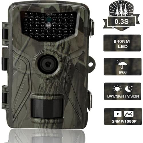 HC804A Hunting Trail Camera 20MP 1080P Wildlife Tracking Hunting Cam with Night Vision Hunting Camera for Wildlife Camera